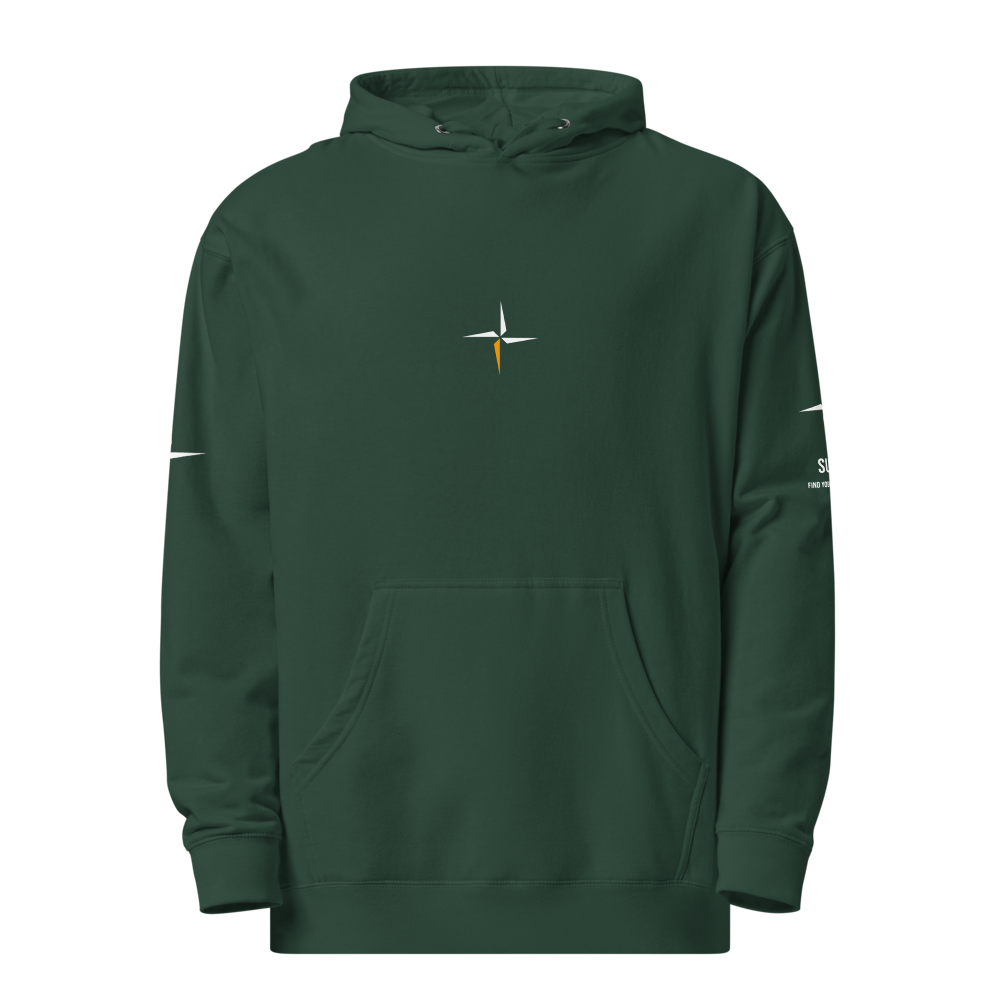 Unisex Midweight Hoodie | Independent Trading Co. SS4500 NORÐR Clothing