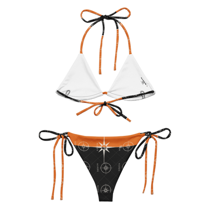 String Bikini mit All-Over-Druck NORÐR Clothing
