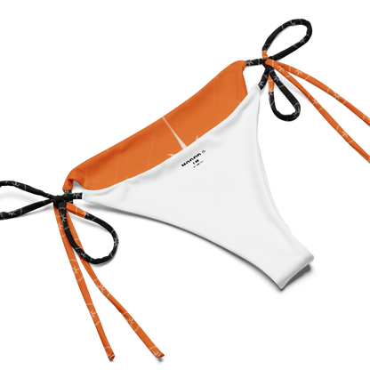 String Bikini mit All-Over-Druck NORÐR Clothing