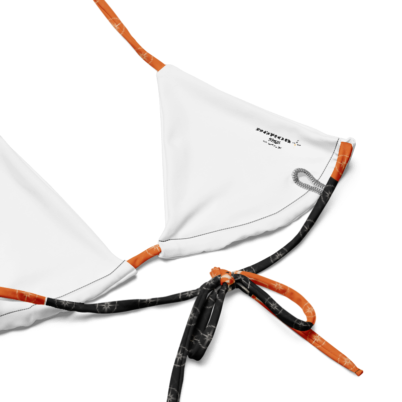 String Bikini mit All-Over-Druck NORÐR Clothing