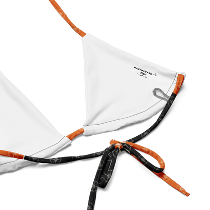 String Bikini mit All-Over-Druck NORÐR Clothing
