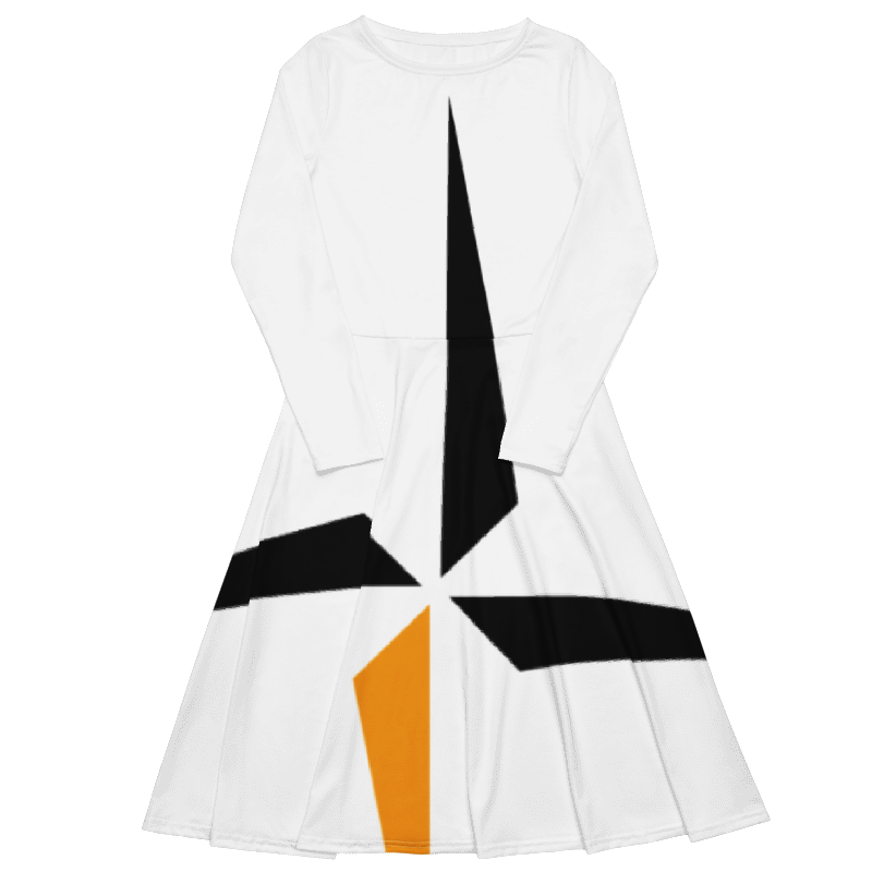 Long Sleeve Midi Dress NORÐR Clothing